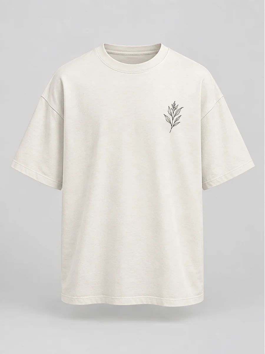 Camiseta oversize personalizable